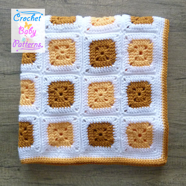 Colour Splash Baby Blanket