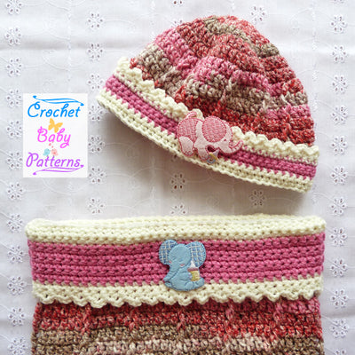 Baby Cuddle pouch and Beanie
