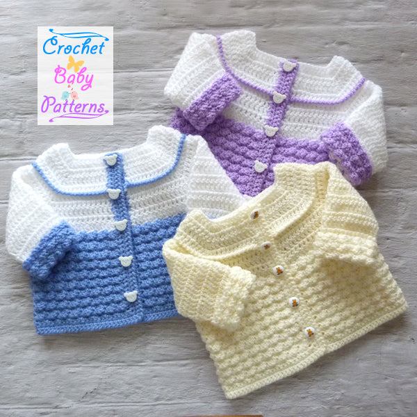 Cuffed Baby Cardigan