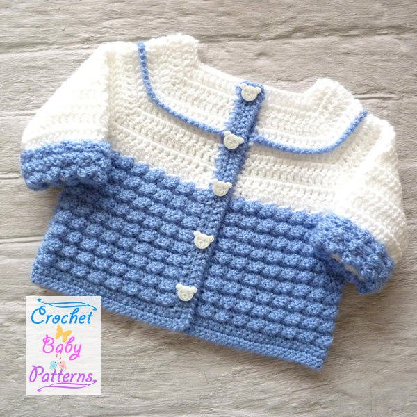 Cuffed Baby Cardigan