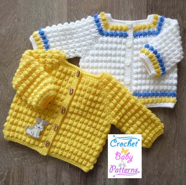 Cutie Pie Baby Cardigan – Crochetbabypatterns