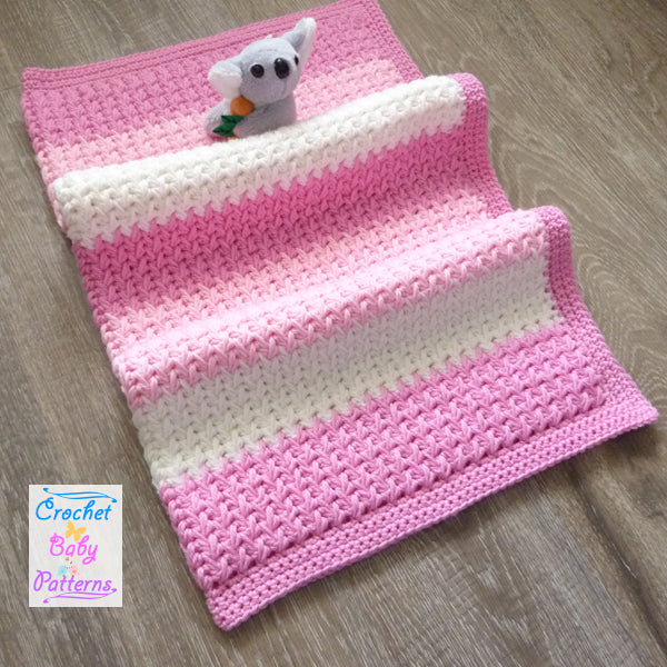 Feather Baby Blanket