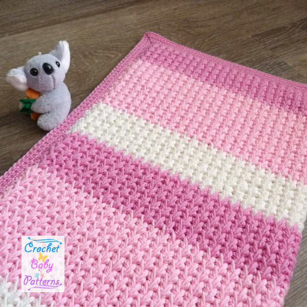 Feather Baby Blanket