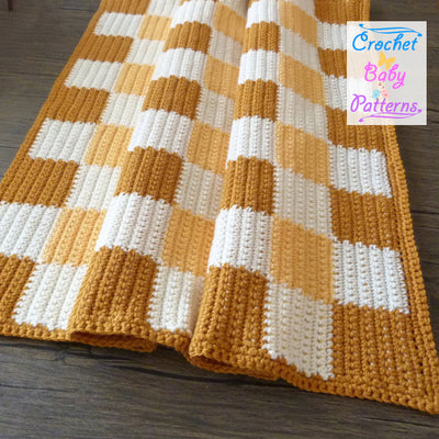 Gingham Baby Blanket