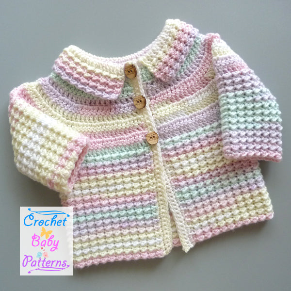 Little Waves Baby Cardigan