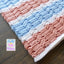 Offset Shell Baby Blanket