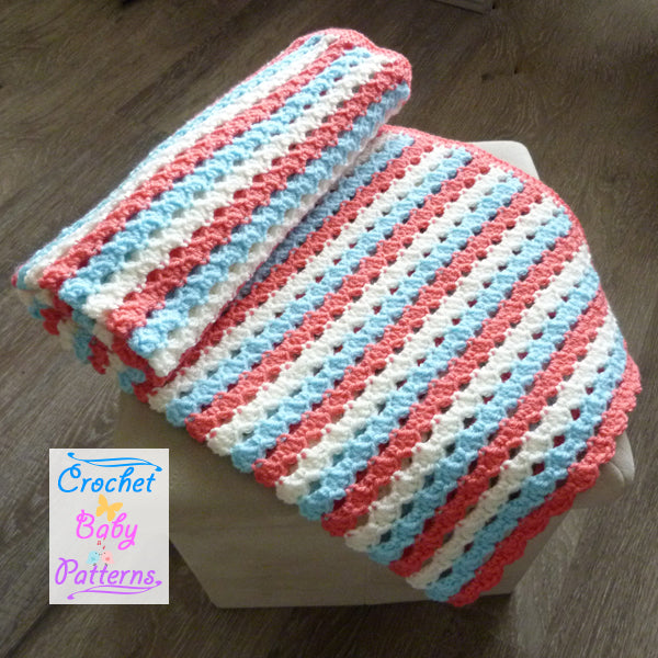 Seashell Baby Blanket