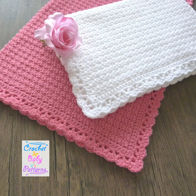 Soft Rose Baby Blanket