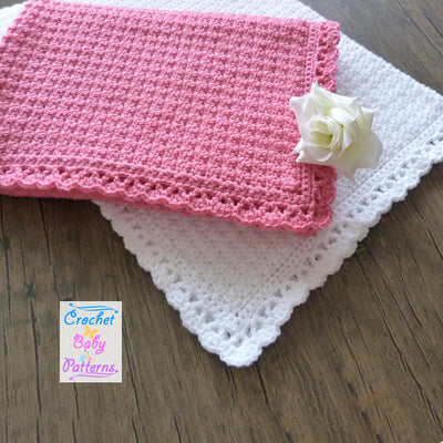 Soft Rose Baby Blanket
