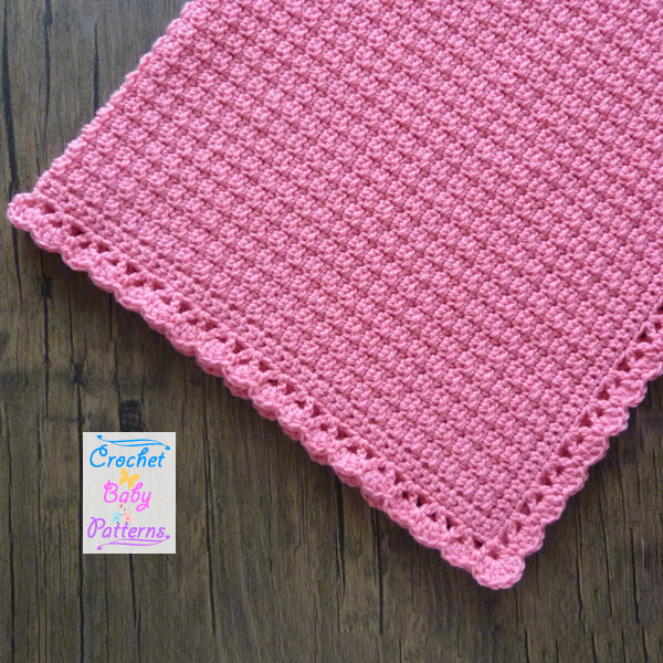 Soft Rose Baby Blanket