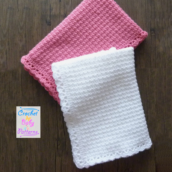 Soft Rose Baby Blanket
