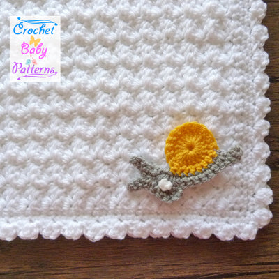 Speedy Snail Baby Blanket