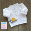 Speedy Snail Baby Cardigan