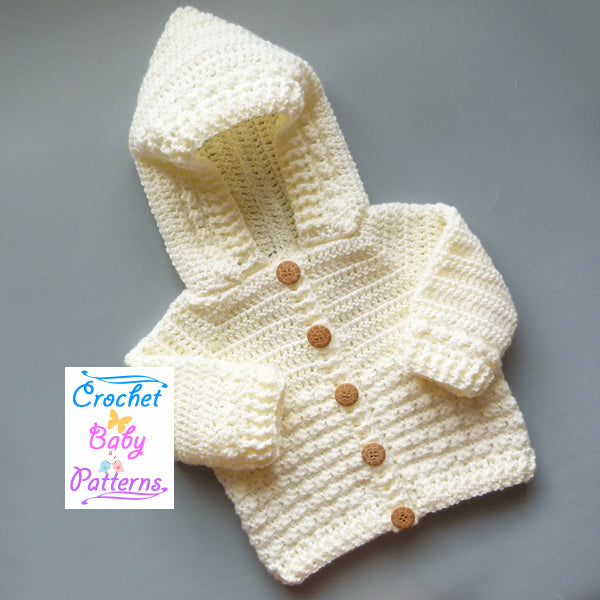 Sweet Baby Hoodie – Crochetbabypatterns