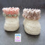 Sweet Dotty Baby Booties