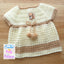 Woodland Newborn Baby Dress